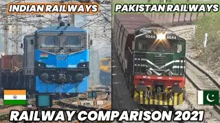 Indian Railways VS Pakistan Railways 2021 | Railway Comparison 2021| Indian Train Man