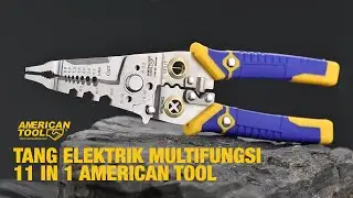 Tang Idaman Teknisi Listrik - Tang Elektrik Multifungsi 11 in 1 American Tool