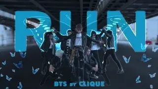 [K-POP IN PUBLIC] BTS (방탄소년단) - RUN | RUSSIA | cover by CLIQUE CREW