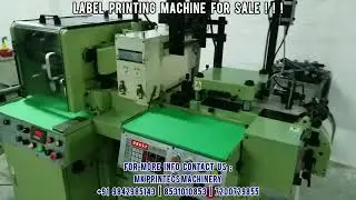 ONDA LABEL PRINTING MACHINE FOR SALE | IMPORTED FROM JAPAN | ONDA OPM W150 UV | BARCODE LABEL PRESS