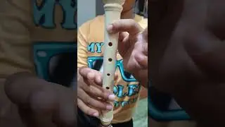 how to play recorder by 7 year old - Pt. 1
