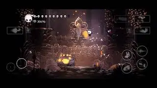 Beating 𝙨𝙤𝙢𝙚 bosses in hollow knight android: Mawlek