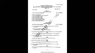 BBA 1 SEM |  BUSINESS ECONOMICS PYQ 2024 #exampaper #exam #bba