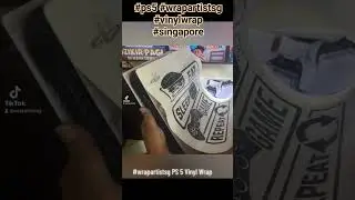 #ps5 #wrapartistsg #singapore #vinylwrap #shorts
