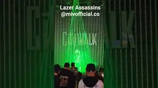 Laser Assassins @ Universal CityWalk Hollywood #Dancers #LaserShow #UniversalStudios