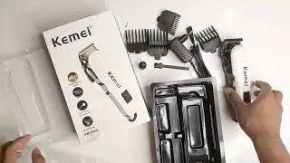 Kemei KM-809A Professional Rechargeable and Cordless Hair Clipper Runtime 120 min Trimmer for Men