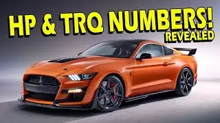 2020 Mustang GT500 Horsepower & Torque Numbers