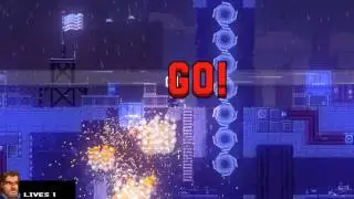 Broforce - C Mission Slow Mo - Pure Gameplay