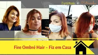 Como fazer em casa Fire Ombr&eacute; Hair