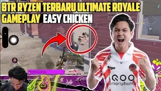 BTR RYZEN TERBARU ULTIMATE ROYALE GAMEPLAY - PUBG MOBILE