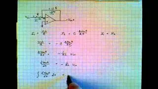 Opamp Integrator