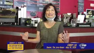 Ch. News #47 - JAVA Room with the Owner, Candy Liu -  AUG 3, 2020