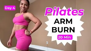 Day 4 Wall Pilates for ARMS & UPPER BODY | 20 Min Beginner Challenge