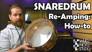 Reamping Snare Drum - Explained and Tutorial on how to do it.