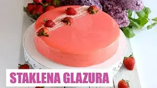 Staklena glazura tutorijal | Natašine slastice