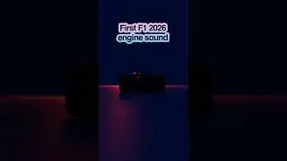 🔊 First F1 2026 engine sound #f12026