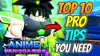10 *ЛУЧШИХ* профессиональных советов, которые ВАМ НУЖНО знать в обновлении Anime Vanguards 8.5!
