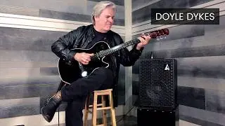 Doyle Dykes plays his Godin Multiac Spectrum