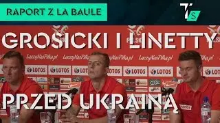 Grosicki i Linetty przed Ukrainą