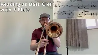 I Played a Guitar Arpeggio Study on Trombone?!