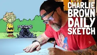 Я нарисовал Чарли Брауна! | Ежедневный скетч