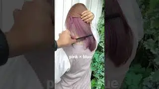 inner  color design #haircolor #hair #shorts #short