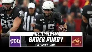 Brock Purdy Highlights: TCU vs. Iowa State 2019 | Stadium