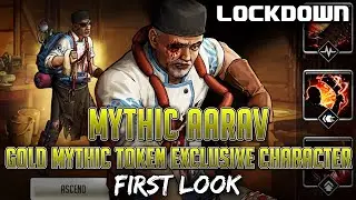 TWD RTS: Mythic Aarav, Gold Mythic Token Exclusive Character! The Walking Dead: Road to Survival