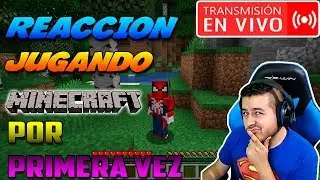 Mi Primera Vez en MINECRAFT ✅ Emisi&oacute;n en directo JERUK 2.0 ✌