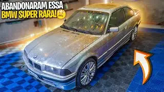 RESGATE DA BMW COUPÉ 1993 MANUAL ABANDONADA NA GARAGEM DO PRÉDIO