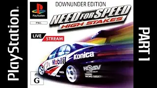 NFS: High Stakes PS1 Downunder Edition Part 1 &ndash; Classic 90s Racing Gameplay Live
