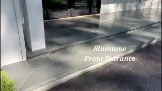 Bluestone Front Entrance Ideas #construction #hardscapedesign #hardscapedesign #landscaping