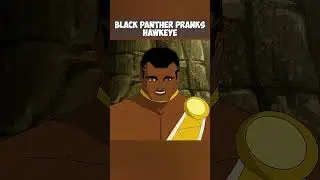 Black Panther Pranks Hawkeye 😧