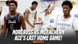 Ace's LAST HOME GAME! ELITE 8 Matchup McEachern vs Norcross