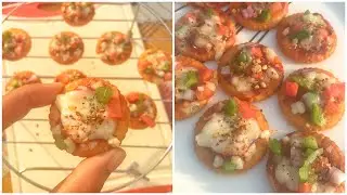 Cheesy bites recipe || monaco pizza bites recipe || instead pizza || biscuit pizza