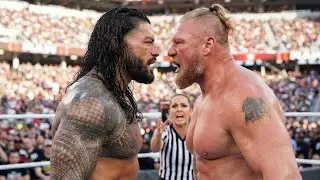 Roman Reigns vs Brock Lesnar – Tribal Chief vs Beast Incarnate! 😱🔥