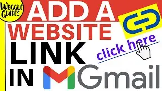 How to add a website link to an email in Gmail. 2 easy methods