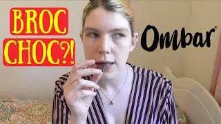 Taste Testing Broccoli Chocolate - Is It Good?! Ombar Choccoli Vegan Chocolate | Kate's Adventures