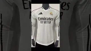 24/25 Real Madrid home kit player long sleeve #rm #footballshirt