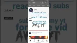 pls help me him reach 100 subs subscribe my yt for more vid
