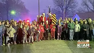 The Lighting of the Pump in La Russell, Mo.