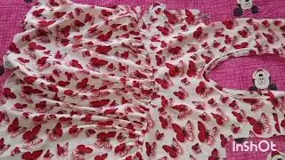 New top cutting and stitching