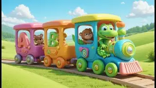 Toy Train ABC Song | Nursery Rhymes & Baby Songs for Toddlers | Learn ABC & Counting