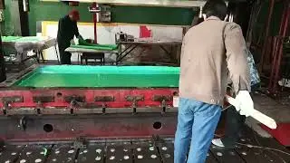 Green Fiberglass GPO3 Insulation sheet production