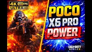 Call of duty Max Graphics Gameplay on Poco X6 pro 5g | Poco X6 Pro Pe CODM Max Graphics
