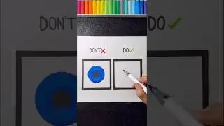 How to Draw a Realistic Iris! 🤔✨👁️ Easy Art! 🎨 #artistomg #drawing #iris