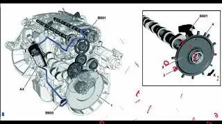 Mercedes Engine 936 Crankshaft and Camshaft Sensors