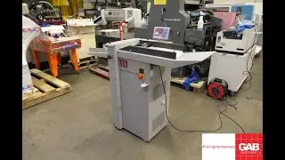 morgana autocreaser pro 33   automatic card creasing and perforating machine   Gab Supplies Ltd   20