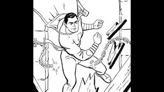 CAPT MARVEL COLORING BOOK