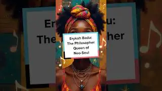 Erykah Badu: The Philosopher Queen of Neo-Soul #viralshorts #shorts